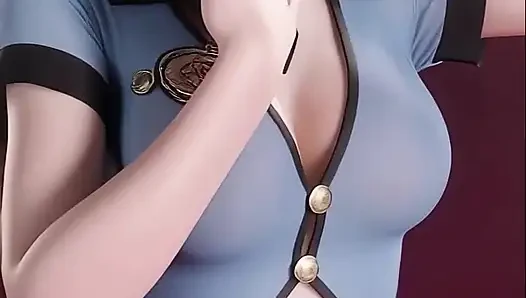 Tifas schlanker tanz (Aespa - whiplash) unzensierte hentai-KI generiert