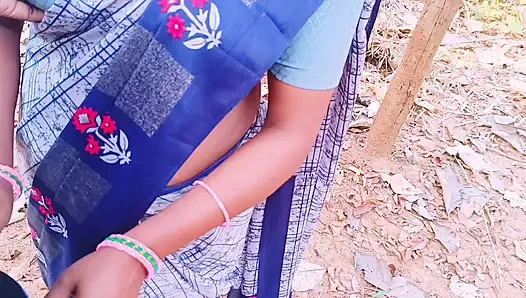 Indian Outdoor Sex. Desi Bhabi Secret Fucking Hubby in Forest. Telugu Dirty Talks.