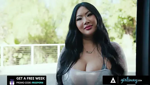 GIRLSWAY - cuckold beobachtet august skye lesbische affäre mit connie perignon - SPANISCHE UNTERTITEL