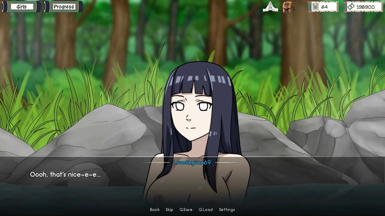 Kunoichi Trainer - Naruto Trainer v0.19.1 Part 95 Naked Hinata by Loveskysan69