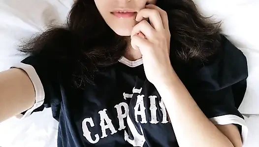Cute girlfriend tease you