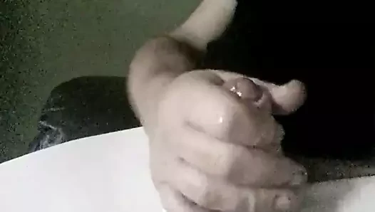cumming içinde beyaz tayt