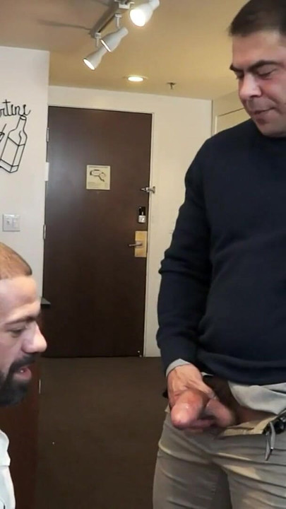 Spectacular moment from "Horny Strong Landlord Makes Desperate Tenant To Pay His Rent"