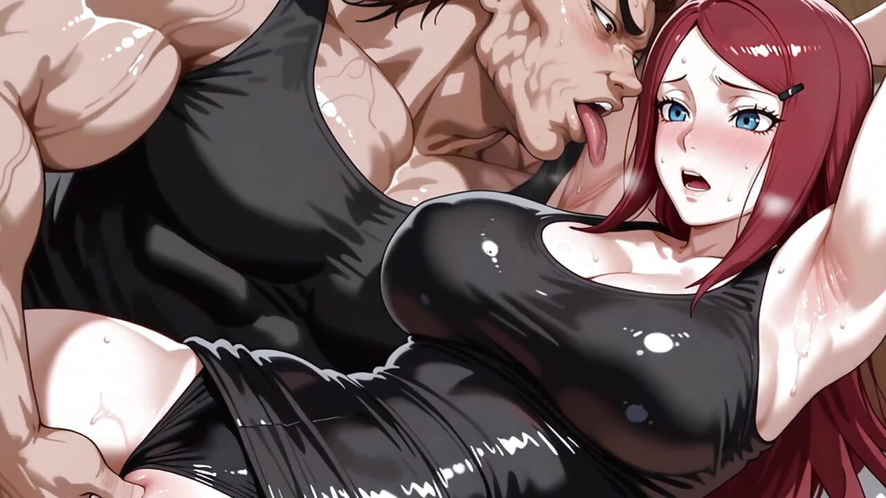 Yujiro (Baki) x Kushina (Naruto)
