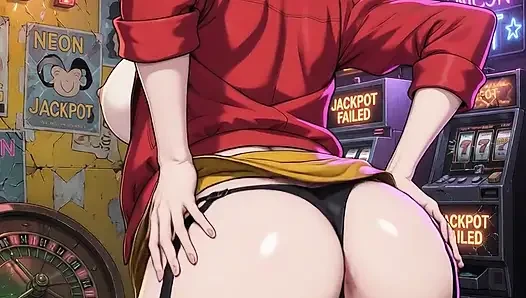 Киска Faye Valentine с тугой лысой задницей заставляет тебя хотеть жестко кончить