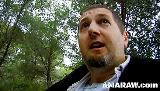 Adam Zoe Nil'i baştan çıkardı ve açık havada sıkı götünü parçaladı