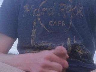 Horny me pissing and having huge Orgasm Outdoors