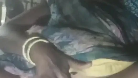 The Man Pours Water From the Jug Into the Pot at His Stepmother's House