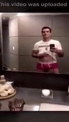 David zepeda  tocando  su verga