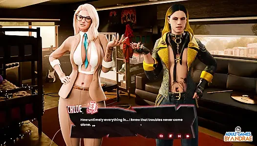Sex, Sin & Rock'n'roll Gameplay Part 1 - Van Crash, Motel Stop & a Strange New Beginning