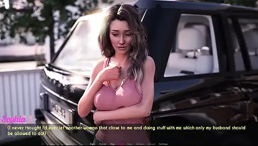 Awam Sophia Nicole'ün ona masaj yapmasına izin veriyor