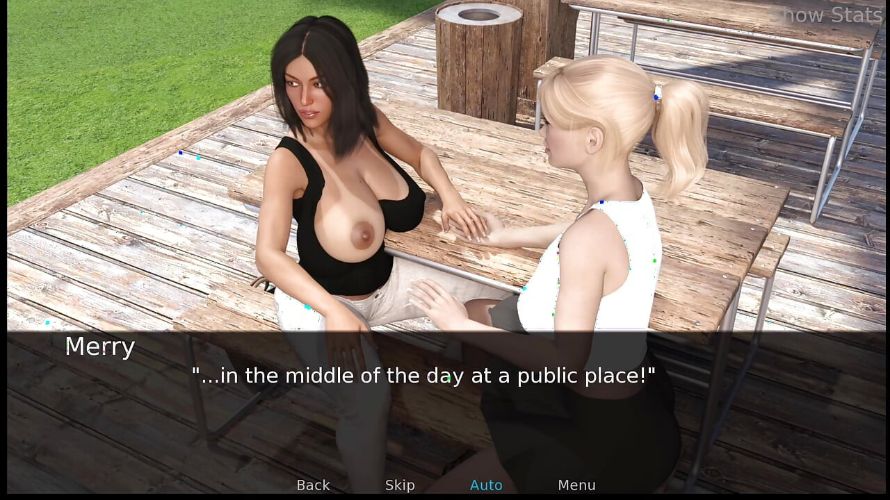 프로젝트 핫한 마누라 - 야외에서 제니의 젖탱이 가지고 놀기