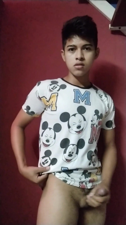 Hot teen boy in he bathed