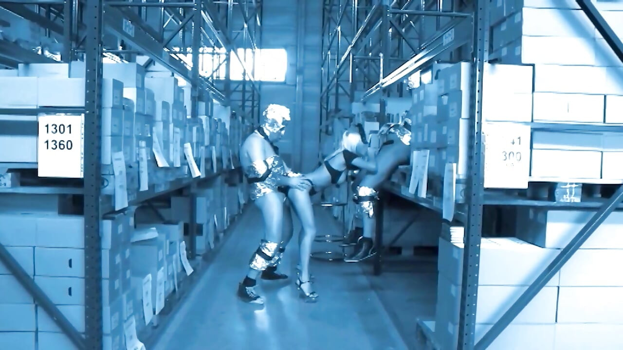 German Domination Scene - Blonde in Fetish Gear