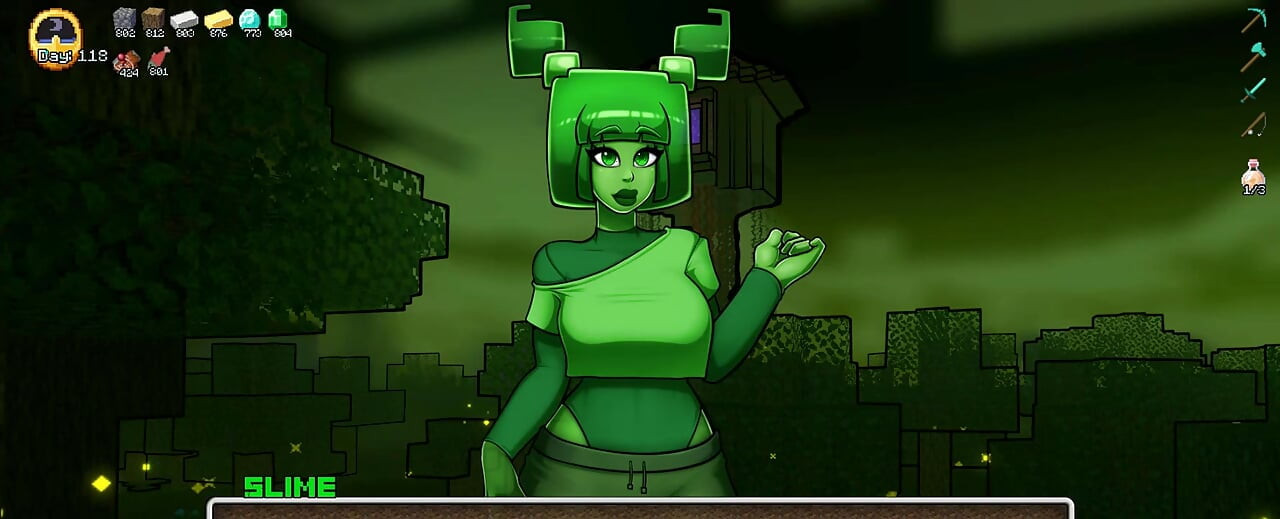 Minecraft napaljena letelica - 65. deo novog lika! Seksi devojka! Loveskysanhentai