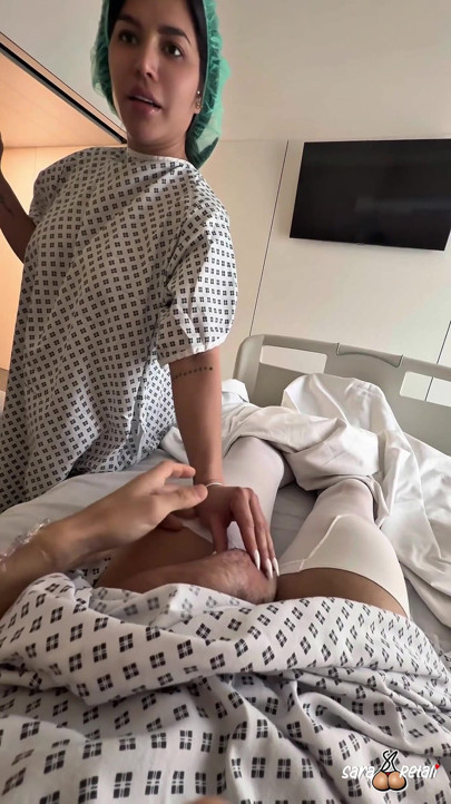 Sara Retall fode residir no hospital (Chris Diamond)