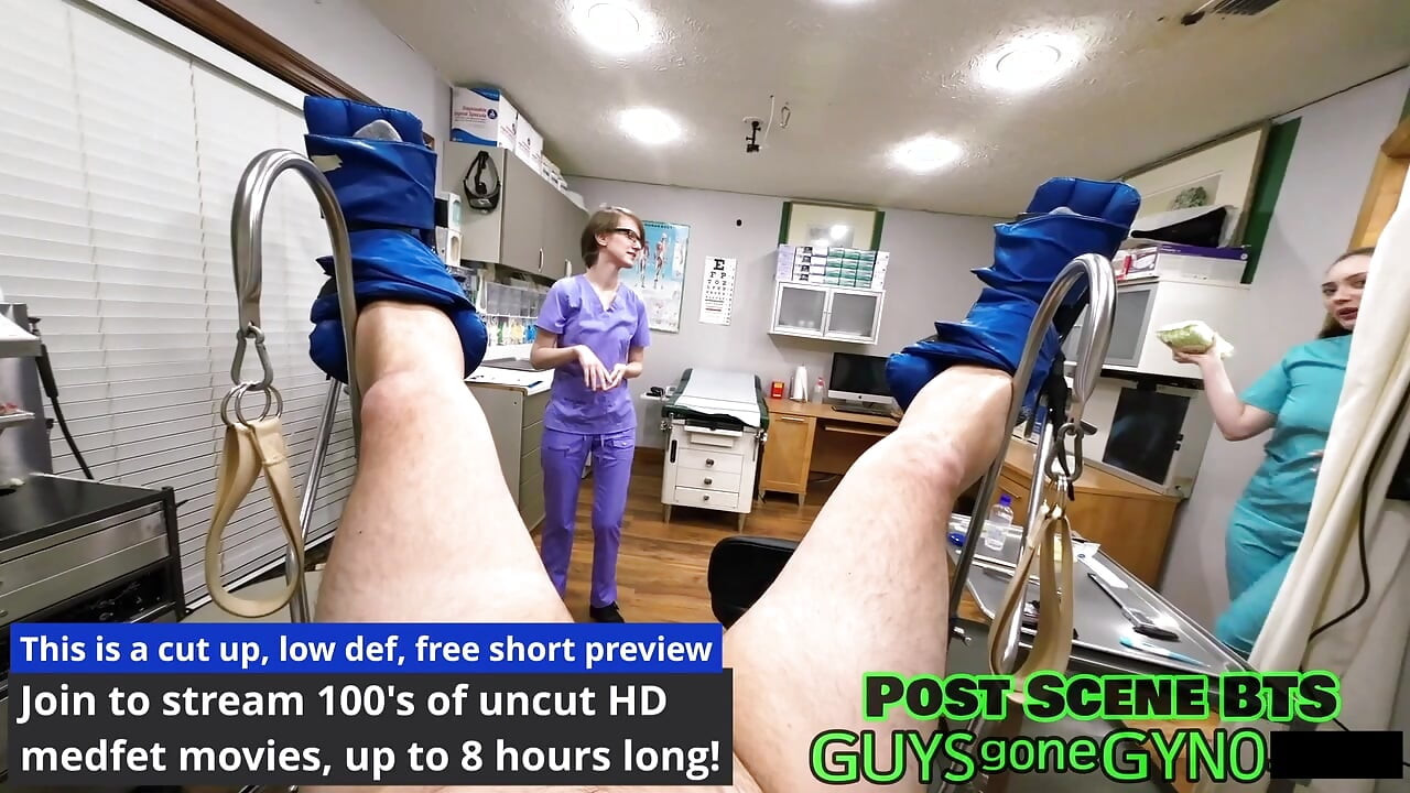 The Cum Clinic Extraction #14 - Nurse Azra Iahmir & Virgin Nurse Luci Starr