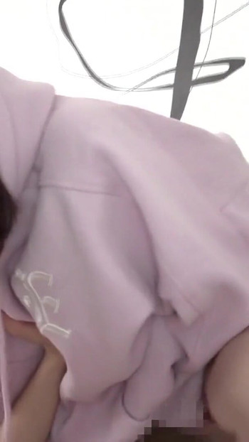 Jaw-dropping moment from "Part 3 [Slender Shaved Beautiful Girl] A very cute active female college student appears!"