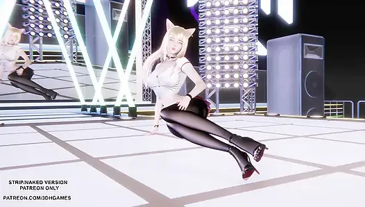 Mmd i ren - butt - ahri si cewek seksi dengan tarian kpop hentai legendaris tanpa sensor 4k 60fps