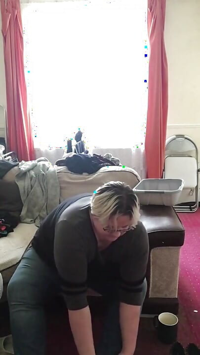 Bbwbootyful felkészül a szabadtéri villogásra