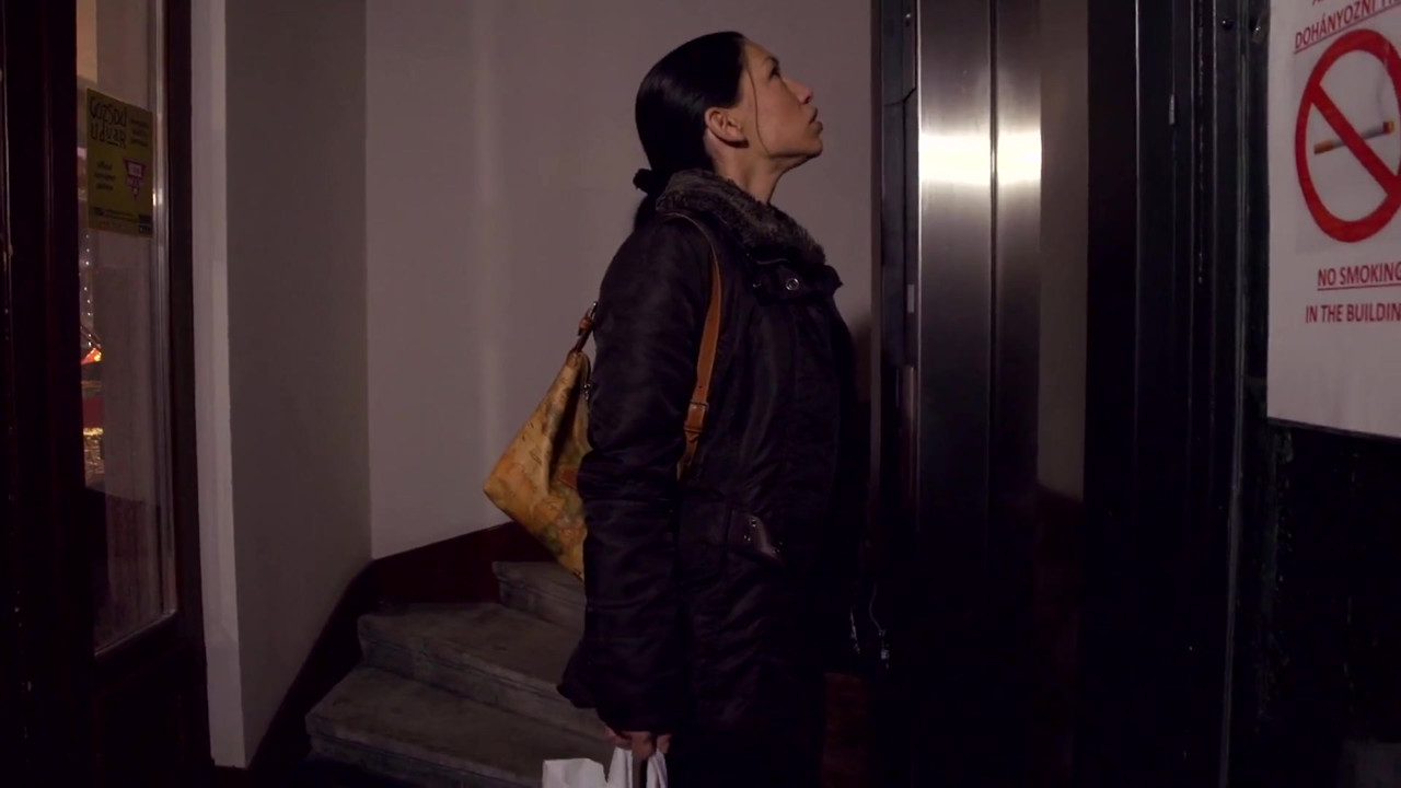 ホットなスラットがキッチンとリビングで二重に貫かれる