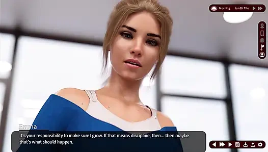 Arzu fısıltıları 22 Sarah göğüslerini butik asistanı Louis'e gösterdi