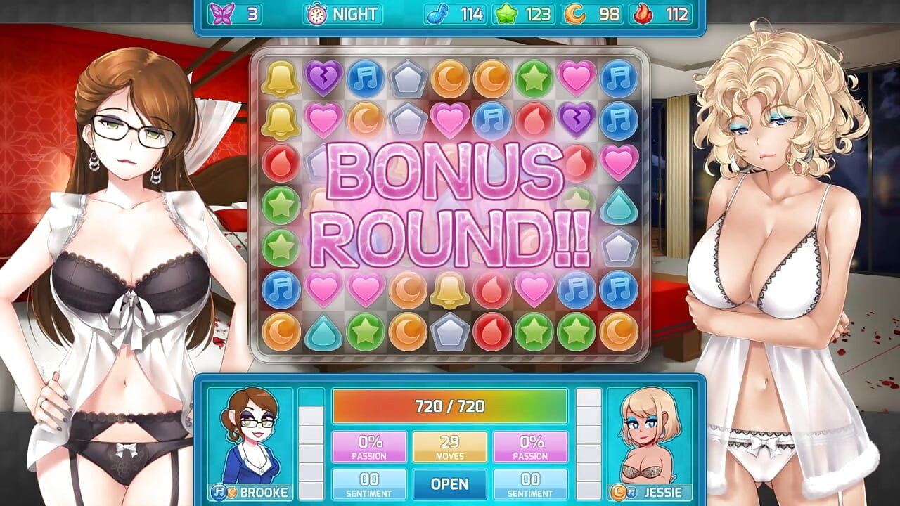 Huniepop 2 - Double Date - Part 8 Girl Lesbian Babes by Loveskysan
