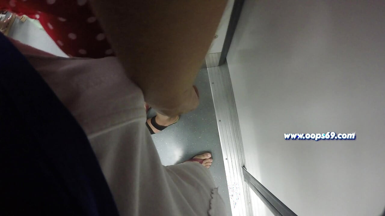 Touched His Cock in the Train to See His Reaction and He Liked!