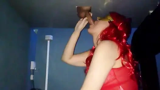 Sağım masası, ağzına boşalma