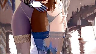 Tvorac udovica dodiruje analni seks Moj rob postaje previše napaljen za igru s curom