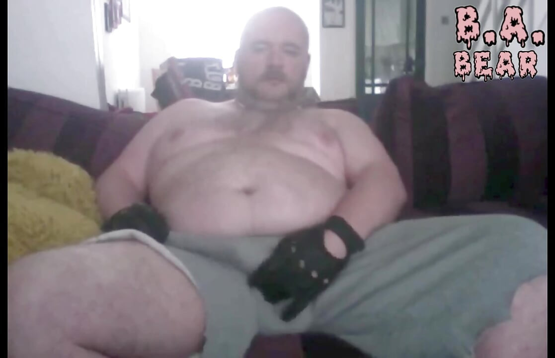 Daddy Wanks in his black leather gloves
