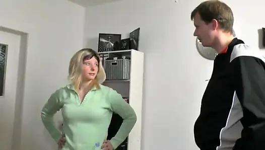 Horny Couple Fucks Hard on the Couch at Home