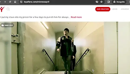 Унижение и доение в белой комнате госпожи Апрель