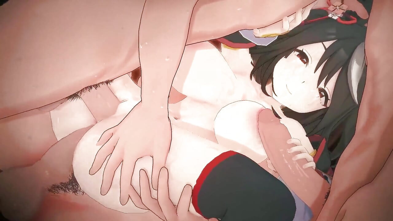 Uma Musume - 北山黑人群交性爱 - 3D 成人动漫