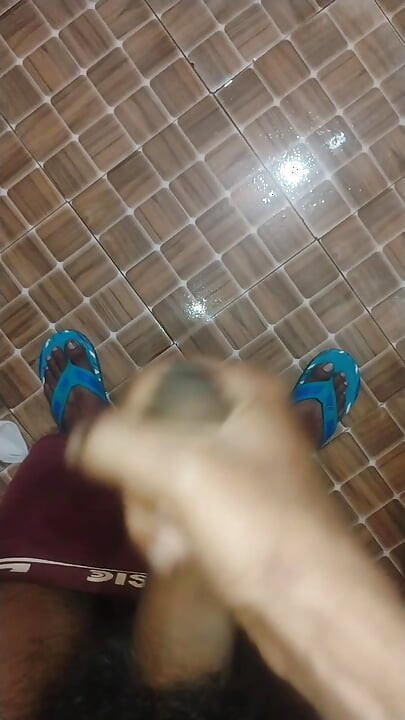Watch my cum drop in slow motion