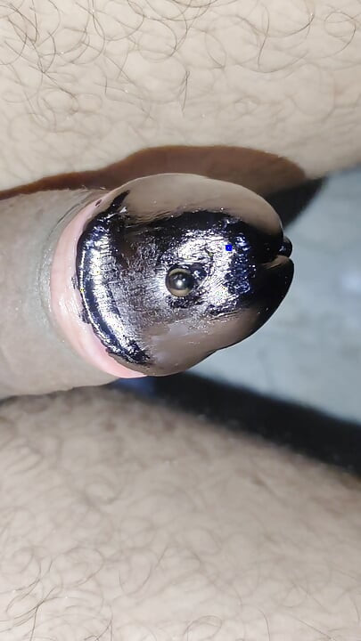 black inked redhead penis and nipples