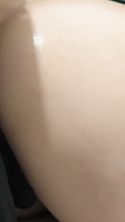 Asian girl with a plump ass wearing satin lingerie is relaxing and doing doggystyle until satisfied | Clip 2