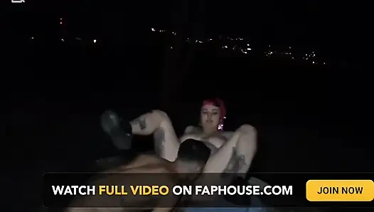 The Galician Girl Catches Me Masturbating at the Viewpoint and I End up Giving Her a Good Pounding with My Big Cock