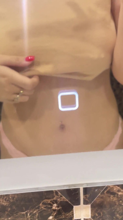 A collection of morning yellow piss! Watch me-and my dirty pads! Female POV! | Clip 2
