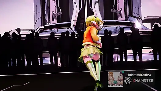 mmd cosplay doktor fickt hart, dicken arsch, dildo ahegao, schüler-sex betrügt