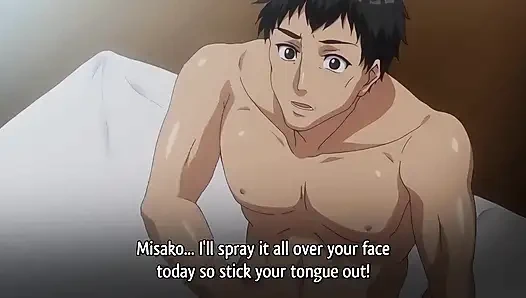 Yıldönümü kutlaması sert bir seksle başlıyor _ anime hentai seks