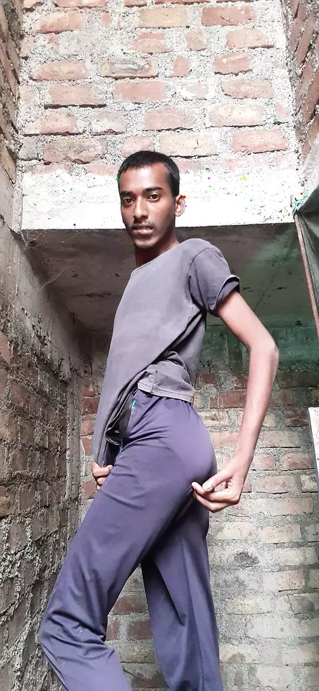 Boy wearing panty first time