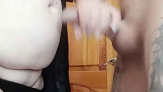 Celana dalam penuh air mani setelah ngocok kontol # 1