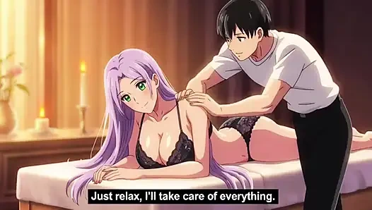 Memijat memijat saudara tiriku berakhir dengan air mani di memeknya yang sempit