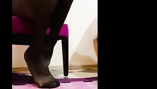 Sexy Stockings Hot Legs My Pussy and My