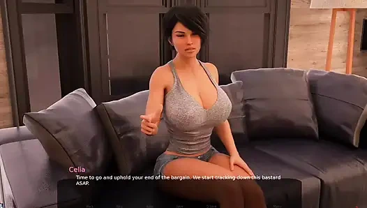 Milfy City # 17 - linda gab mir einen blowjob und footjob in einem restaurant