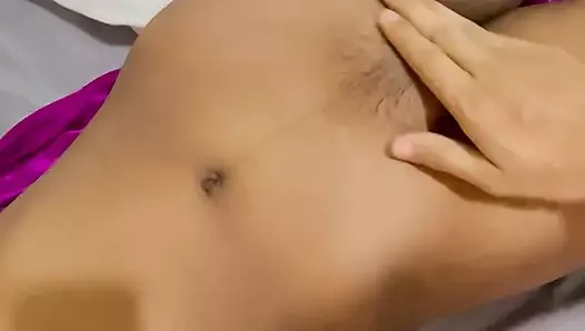 Hotel sharing with Indian village girlfriend but she is not to do sex but still i fucked here very badly with audio