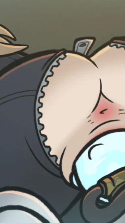 Mei's Project - The Voluptuous Camie Utsushimi Testing the Great Invention of the Beautiful Mei | Clip 2