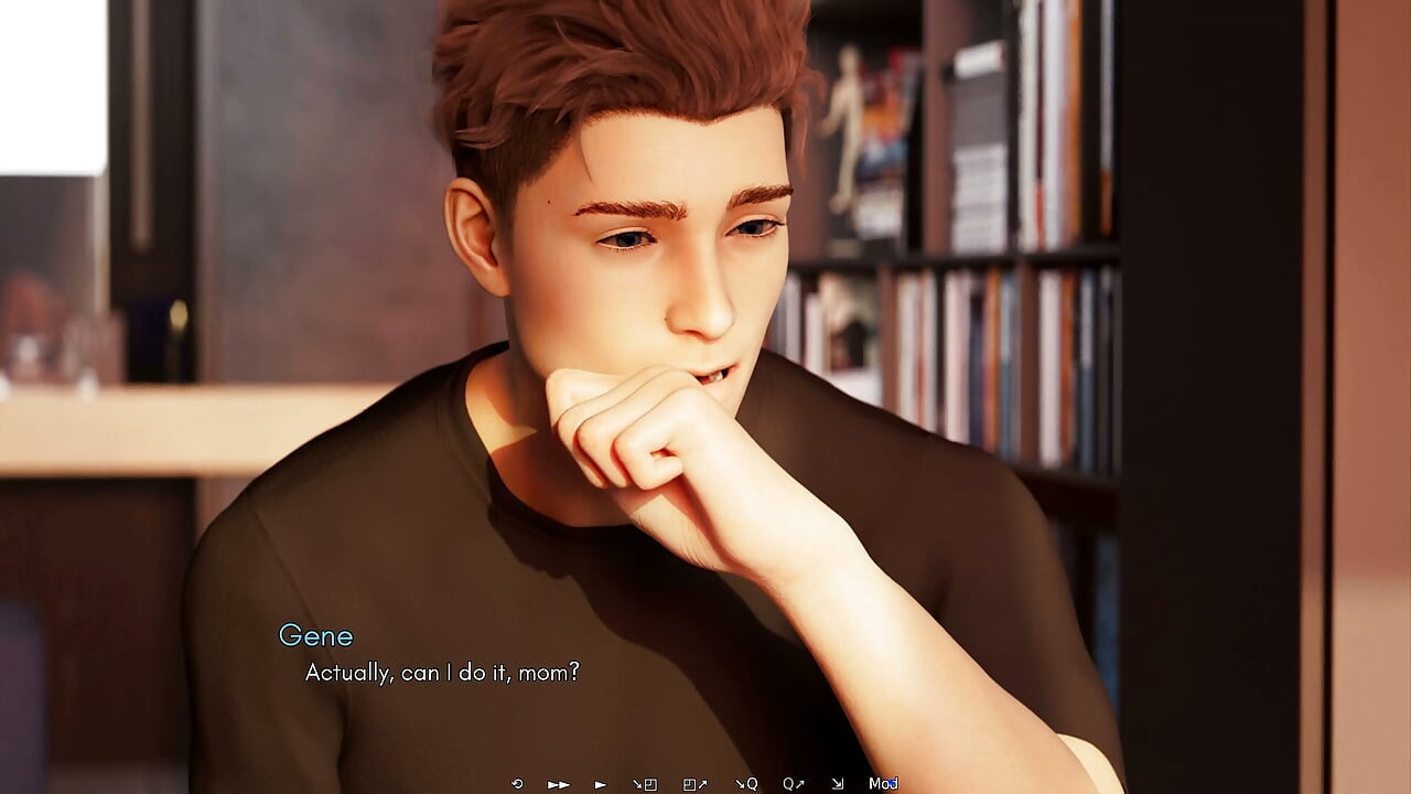 Ms.Denvers v0.1.4.0 - 熟女万达爱上了她的继子, 并用放荡、满足的方式操他 - 第1部分