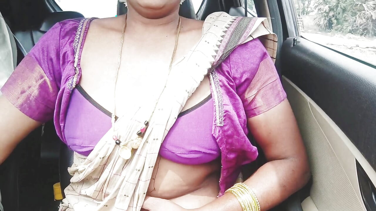Telugu Stepmom and Stepson Car Sex Crezy Dirty Talks.